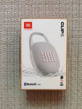 JBL Clip 5 Portable Bluetooth Speaker